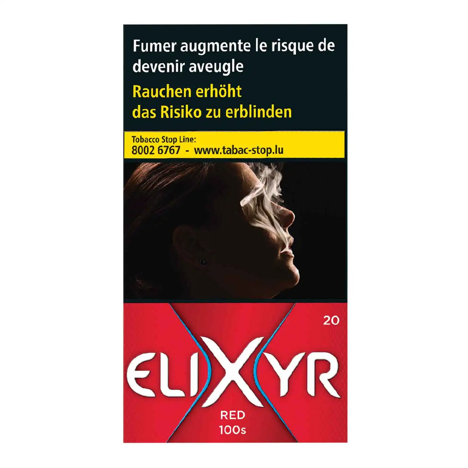 Elixyr red 100's 20 - Buy at Real Tobacco