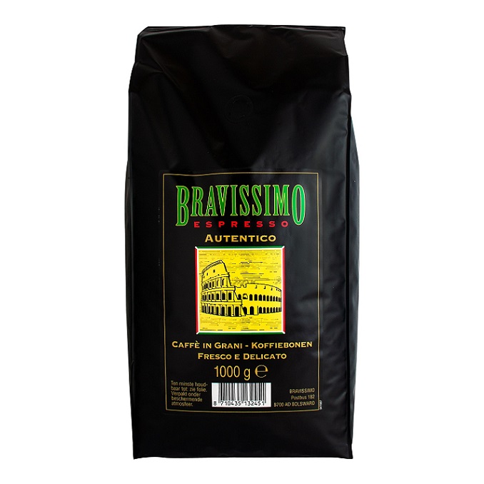 Bravissimo espresso authentico 1kg - Buy at Real Tobacco