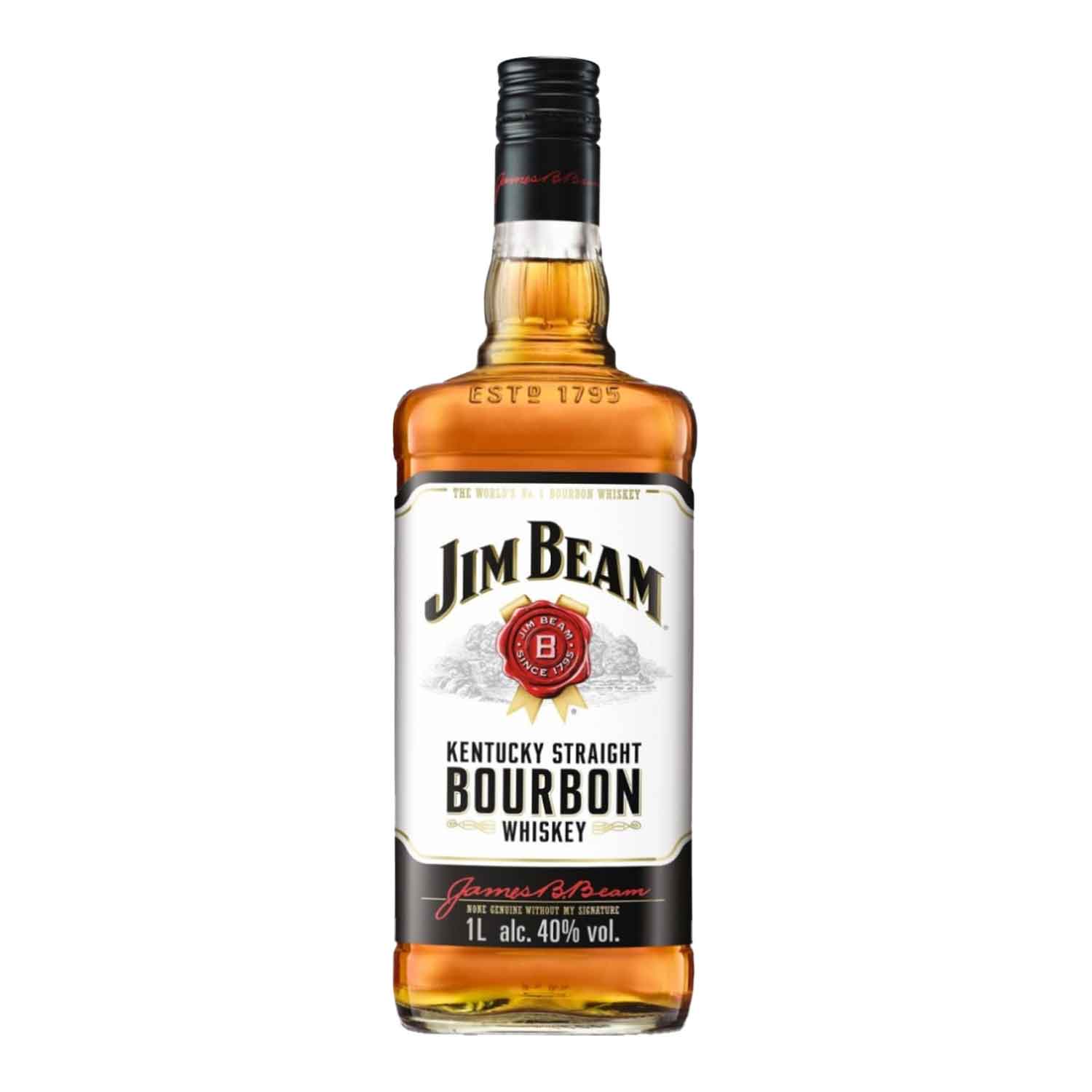 Jim Beam original 1l Alc 40% - Buy at Real Tobacco