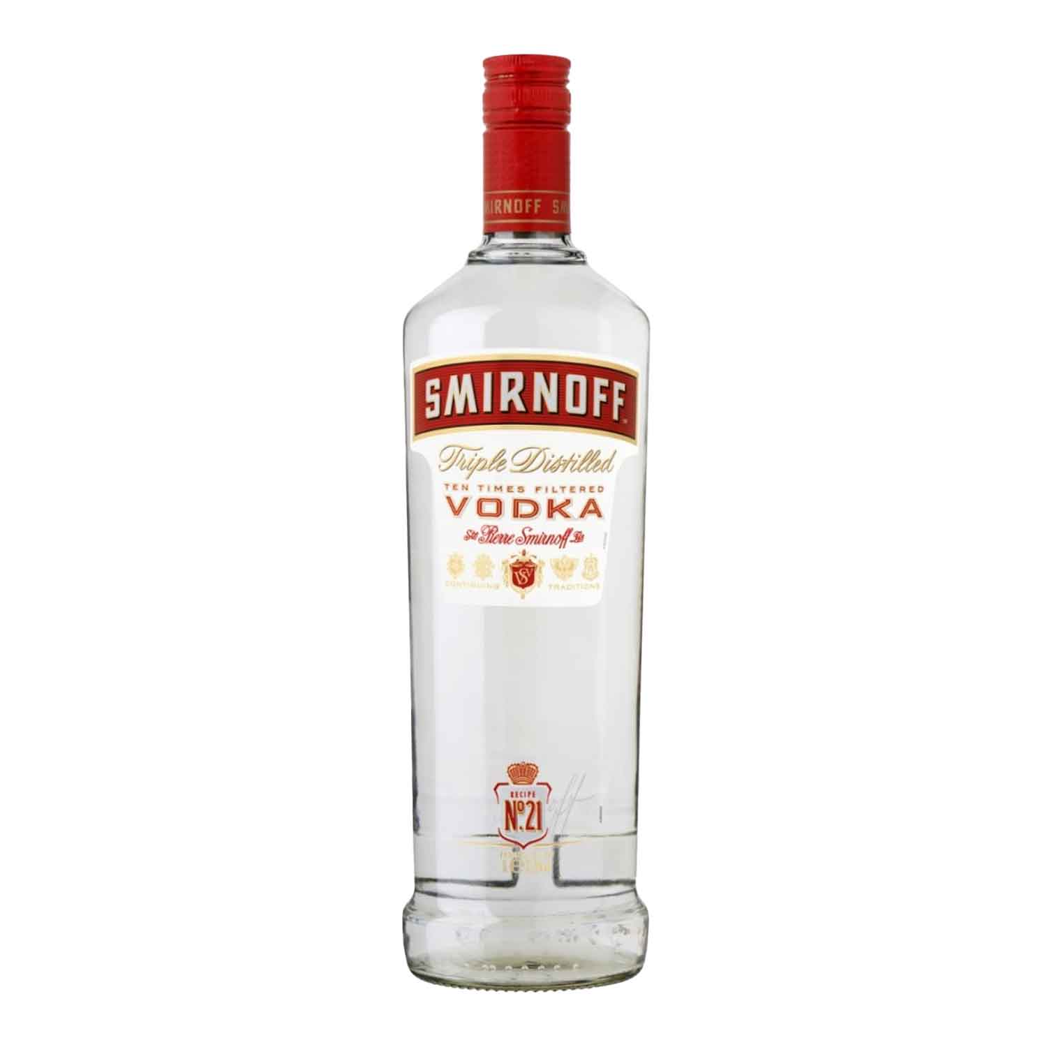 Smirnoff No. 21 1l Alc 37,5% - Buy at Real Tobacco