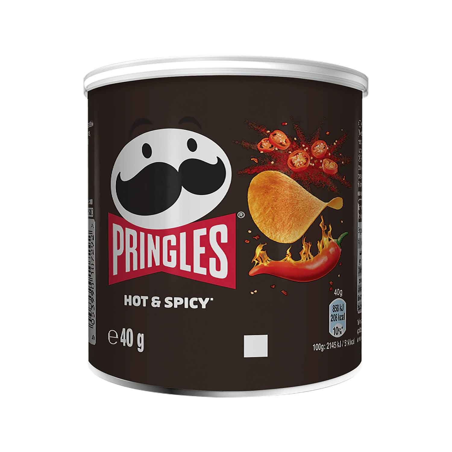 Pringles hot & spicy 40g  - Buy at Real Tobacco