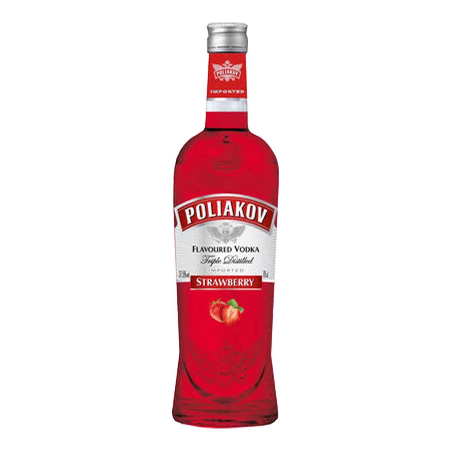 Poliakov strawberry 70cl Alc 37,5% - Buy at Real Tobacco