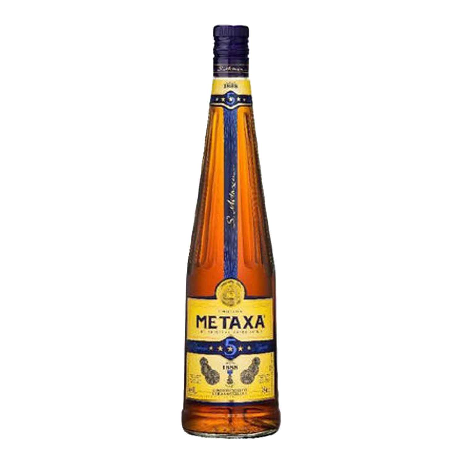Metaxa 5 étoiles 70cl Alc 38%
