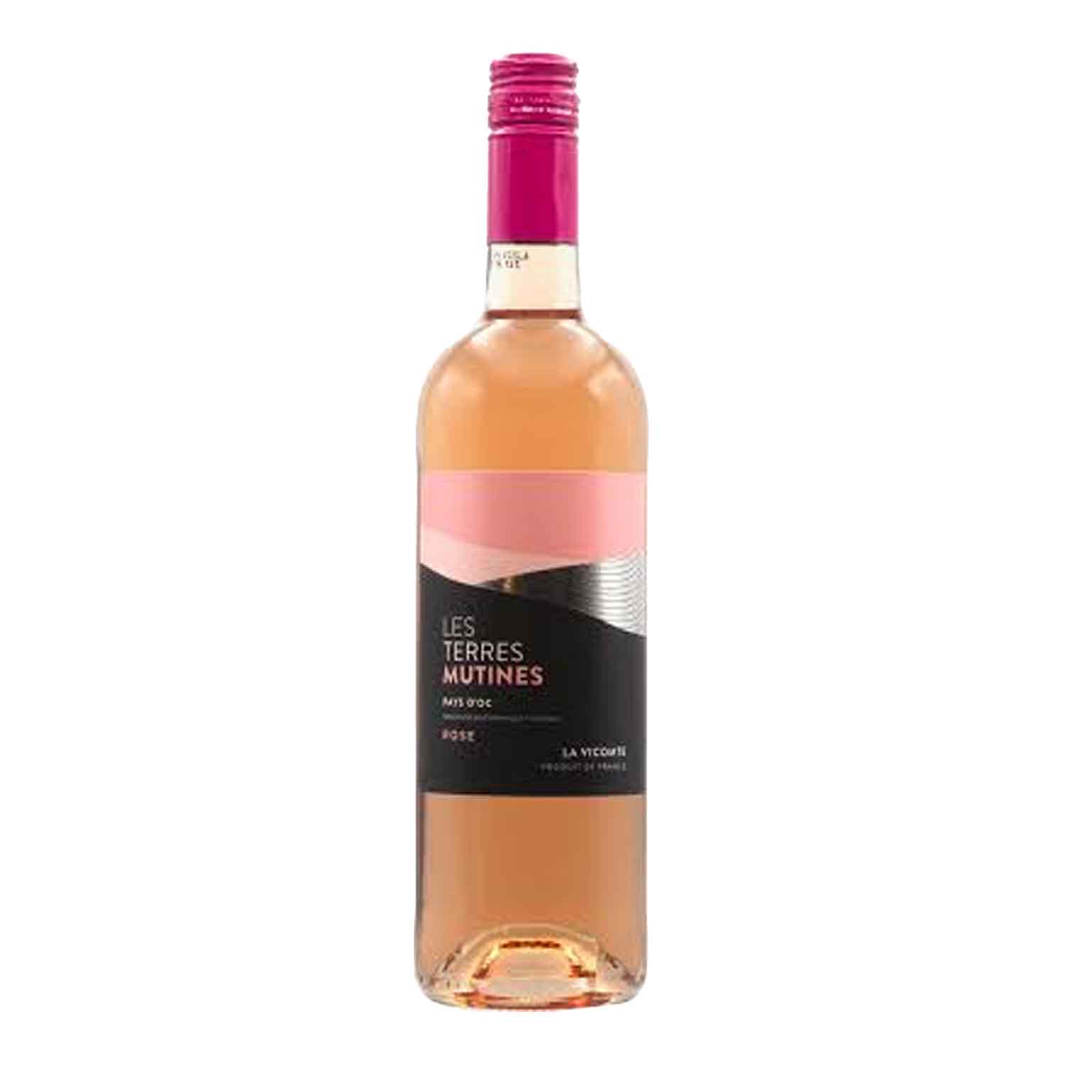 Les Terres Mutines rosé 75cl Alc 12,5% - Buy at Real Tobacco