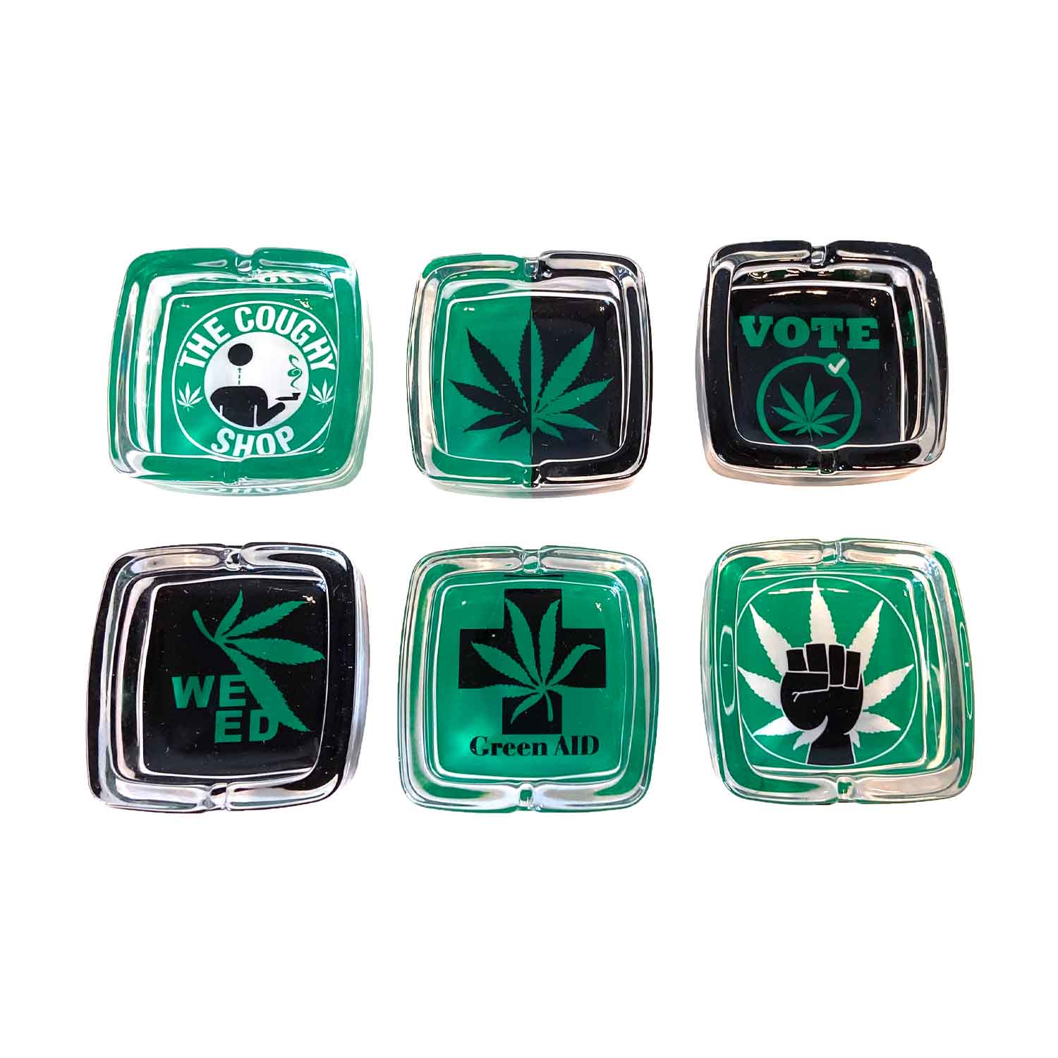 Cendrier en verre rt-2039 - Buy at Real Tobacco