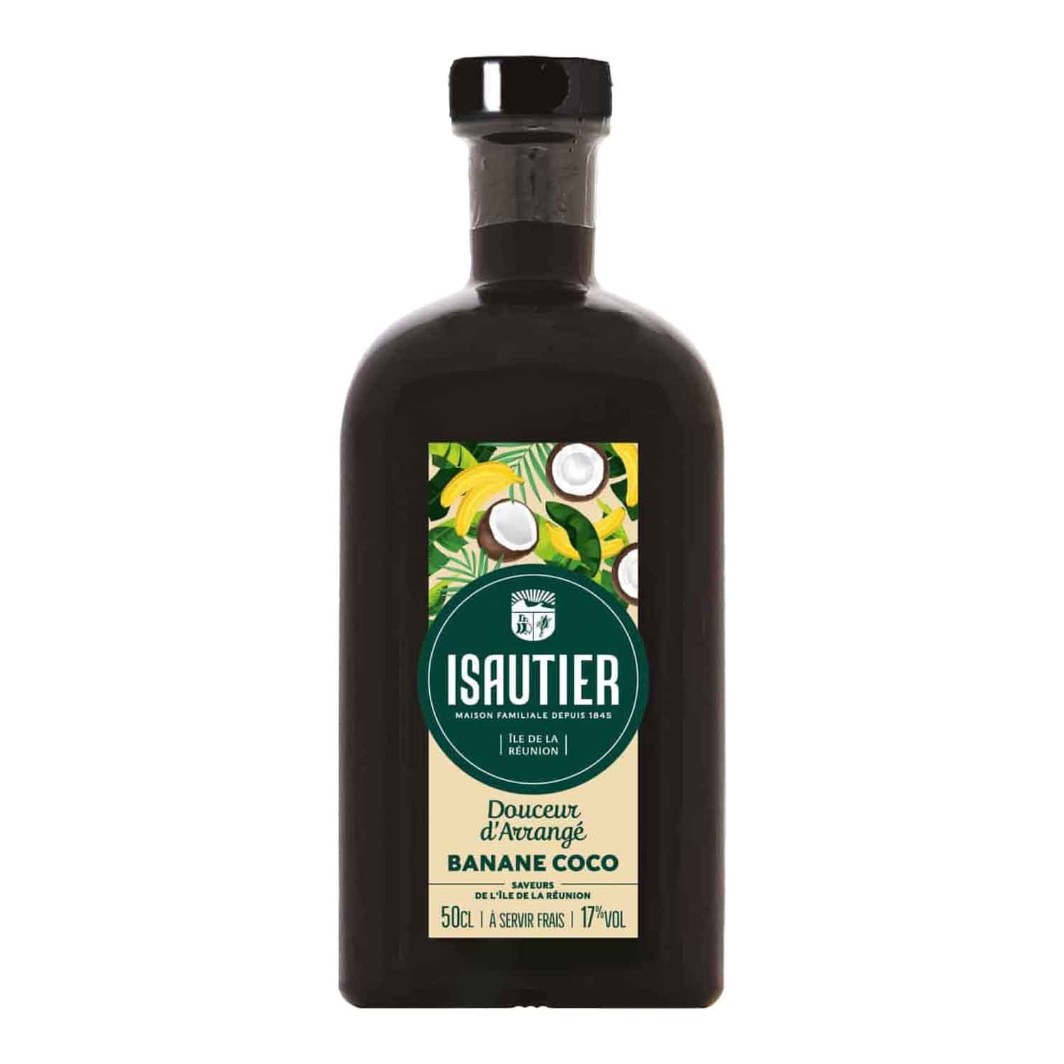Isautier banane coco 50cl Alc 17% - Buy at Real Tobacco